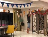 نجوم الكرة "أون لاين".. زينة رمضان في بيت صلاح ..أحمد عيد يغني للزمالك مع نجله.. دويتو بين باسم علي وابنته.. متعب والصخرة يحتفلان بالأهلي.. عفروتو في منزل عمر السعيد.. وأدعية وابتهالات احتفالا بالشهر المبارك