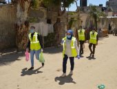 توزيع معقمات على 1000 أسرة وزيارات تضامنية للأطباء بشمال سيناء