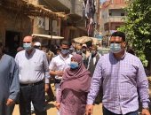 فض سوق سدود بالمنوفية للمرة الرابعة منعا للتزاحم وانتشار فيروس كورونا