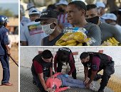 كورونا × صور.. شرطة زيمبابوى تعتقل مخالفى الحظر.. حملة تطهير شوارع تشيلى