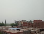 رياح شديدة محملة بالأتربة تتسبب فى حجب الرؤية على الطرق السريعة بالقليوبية