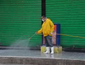 صور ..تطهير وتعقيم منطقة شاطئ النخيل بالعجمى غرب الإسكندرية 