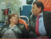 إنقاذ دلال عبد العزيز من حريق مدرسة الزعيم فى الحلقة الثانية من فلانتينو