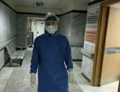 الجيش الأبيض.. "أحمد" على خط مواجهة فيروس كورونا من مستشفى تمى الأمديد