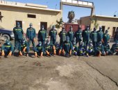 مجلس مدينة العريش: التزام عمال النظافة بارتداء الكمامات والقفازات