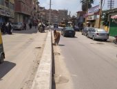 صور.. حملات نظافة وإنارة وتمهيد ورش الطرق بالمياه في الشرقية