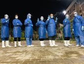 جيشنا الأبيض.. الفريق الطبى من مستشفى عزل اليونسكو بالمنوفية فى مواجهة كورونا