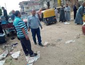 صور.. حملات مكبرة بالشرقية للنظافة وفض 5 أسواق بالوحدات المحلية بأبو كبير