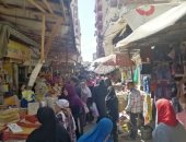 خوفا من كورونا.. "خلود" تشكو من تكدس سوق أبو سليمان بالإسكندرية