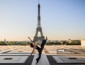 رقص الباليه فى عصر كورونا.. راقصة سورية تبرز جمال المعالم السياحية فى باريس