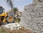 صور.. إزالة 22 حالة تعد على أرض زراعية بقرى ومراكز بنى سويف