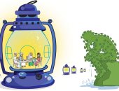 كاريكاتير صحيفة إماراتية.. كورونا يبكى خلال التزام المواطنين بضوابط العزل