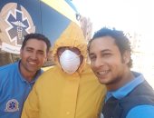 الجيش الأبيض.. عاملون بهيئة الإسعاف المصرية أبطال فى مواجهة فيروس كورونا
