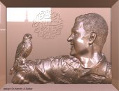 مصمم تمثال الشهيد المنسى : أردت توصيل رسالة لرفع الحس الوطنى 