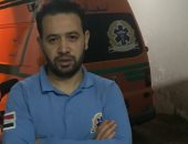 الجيش الأبيض.."فرج" أخصائي تمريض بإسعاف بالغربية فى مواجهة فيروس كورونا