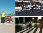 صور.. كيف استغلت الإسكندرية ساعات الحظر وإغلاق الشواطئ؟.. تجميل وتخطيط طريق الكورنيش وإعادة تأهيل مزلقانات الترام المتهالكة.. انتهاء توسعة طريق مطروح الصحراوى ورفع كفاءة الطريق الزراعى بتكلفة 18 مليون جنيه