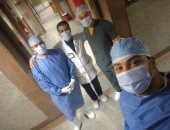 الجيش الابيض.. فريق عمل قسم الأشعة بمستشفى العجوزة فى مواجهة كورونا