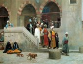 100 لوحة عالمية.. "مغادرة المسجد" إبداع جان ليون جيروم