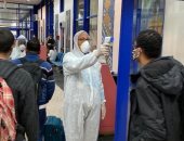 مطار مرسى علم يستقبل رحلة طيران قادمة من جاكرتا تقل 147 عالقا مصريا بالخارج 