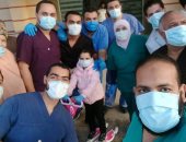 خروج 10 متعافين جدد من فيروس كورونا بمستشفى حجر ملوى