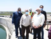 محافظ بورسعيد : محطة مياة شرب الكاب نقلة تاريخية لمنطقة جنوب المحافظة