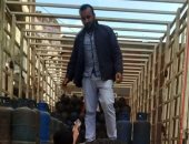 تموين الغربية: 600 أسطوانة غاز وسلع تموينية لأهالى نهطاى المعزولة بسبب كورونا