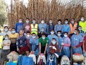 لمواجهة كورونا مبادرة شبابية لتعقيم  وتطهير قرية صنيم بمحافظة المنيا