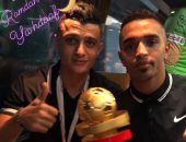 أوباما يستعيد ذكريات السوبر المصرى السعودى بصورة مع عمر السعيد