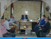 محافظ جنوب سيناء يناقش مع رئيس تعمير سيناء سرعة الانتهاء من المشروعات الخدمية
