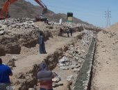الرى: جارى العمل فى حماية الترابين بجنوب سيناء من أخطار السيول