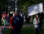 محتجون فى التشيك يطالبون بإستقالة رئيس الوزراء 