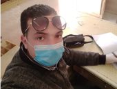 الجيش الأبيض.. بسام مراقب صحى بالإدارة الصحية بأجا فى مواجهة كورونا