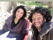 سهر الصايغ وحسام داغر فى صورة جديدة من كواليس "النهاية"