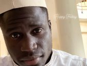 بادجي مهاجم الأهلى بـ"الجلابية والطاقية": "جمعة سعيدة"