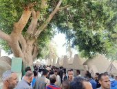 صور.. جنازة مهيبة للشهيد مجند محمود عادل في محافظة بنى سويف