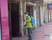 صور.. استمرار تطهير الشوارع الرئيسية والفرعية وأماكن التجمعات بسوهاج 