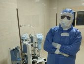 الجيش الأبيض.."عبدالله" من هيئة تمريض مستشفى بلطيم فى مواجهة كورونا