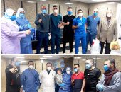 "جيشنا الأبيض".. مستشفى الحجر الصحي بقها يقدم الشكر لطاقم التمريض