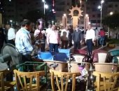 غلق وتشميع 7 محال مخالفين لقرارات الحظر بقرى المحلة الكبرى.. صور