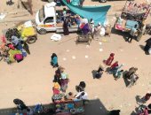 أهالى المنصورية بالجيزة يشكون من زحام شديديد بالسوق والخوف من العدوى