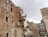 انهيار مواقع أثرية فى صنعاء بسبب الأمطار الغزيرة (صور) 