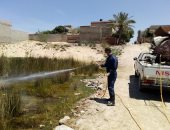 صور.. حملة تعقيم وتطهير جديدة لأحياء مدينة العريش