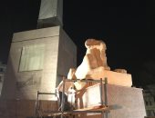 "السياحة" تكشف تفاصيل تركيب الكباش الأربعة بميدان التحرير بعد ترميمها