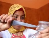 صناعة البهجة في رمضان .. فانوس من زجاجات المياه بالعياط 