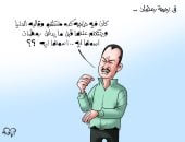 "زحمة رمضان أنستنا خطر جائحة كورونا ".. كاريكاتير بريشة أحمد قاعود