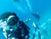 مغامرة جديدة من أعماق البحار.. مادونا تستغل وقت فراغها فى الغطس.. فيديو وصور