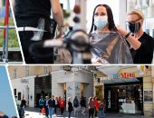 العالم هذا الصباح.. مظاهرات فى ألمانيا لإلغاء إجراءات الحظر بسبب كورونا.. زحام بالمحال ومراكز التجميل وتصفيف الشعر فى النمسا بعد تخفيف قيود "كورونا".. وطائرات أمريكية تنفذ عروضا جوية لتحية الطواقم الطبية