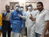 جيشنا الأبيض.. مراقبو صحة أبنوب بأسيوط على خط مواجهة كورونا