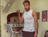 استعدادات من نار قبل عودة النشاط.. كهربا يستغل العزل المنزلي في التدريبات "صور"