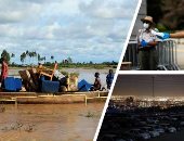 صور.. العالم هذا الصباح.. كمامات بالمجان فى شوارع نيويورك لمحاربة كورونا.. مشاهدة الأفلام على شاشة ضخمة من داخل السيارات بإيران خوفا من الوباء.. الآلاف يفرون من الفيضانات بعد غرق منازلهم غرب كينيا